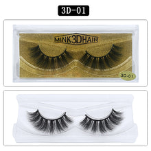 Load image into Gallery viewer, 3D MINK HAIR EYELASH 3D01