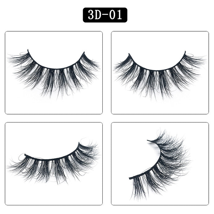 3D MINK HAIR EYELASH 3D01