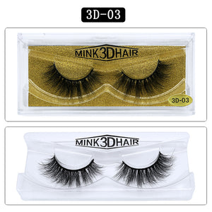 3D MINK HAIR EYELASH 3D03