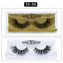 Load image into Gallery viewer, 3D MINK HAIR EYELASH 3D08