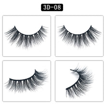 Load image into Gallery viewer, 3D MINK HAIR EYELASH 3D08