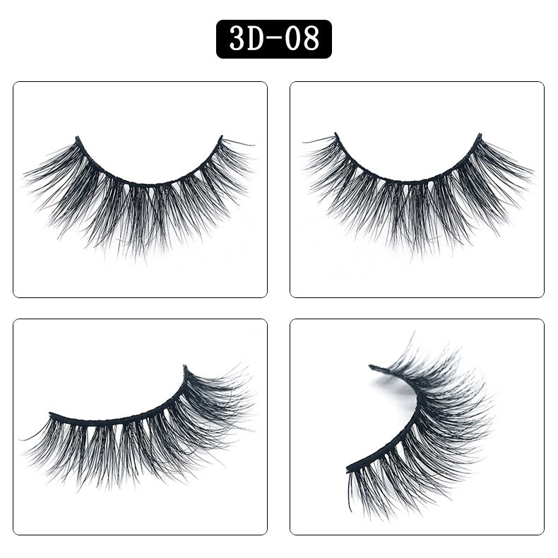 3D MINK HAIR EYELASH 3D08