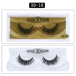 3D MINK HAIR EYELASH 3D18