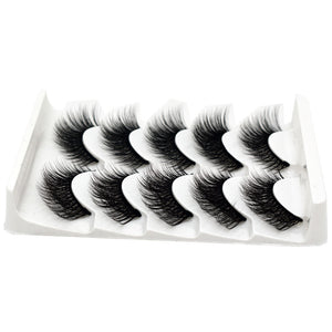 MULTI-PACK 3D MINK EYELASHES 3D19 (5 PAIRS)