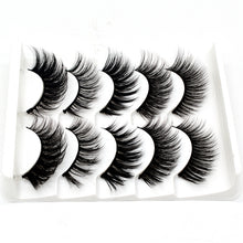 Load image into Gallery viewer, MULTI-PACK 3D MINK EYELASHES 3D22 (5 PAIRS)