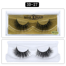 Load image into Gallery viewer, 3D MINK HAIR EYELASH 3D27