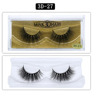 3D MINK HAIR EYELASH 3D27