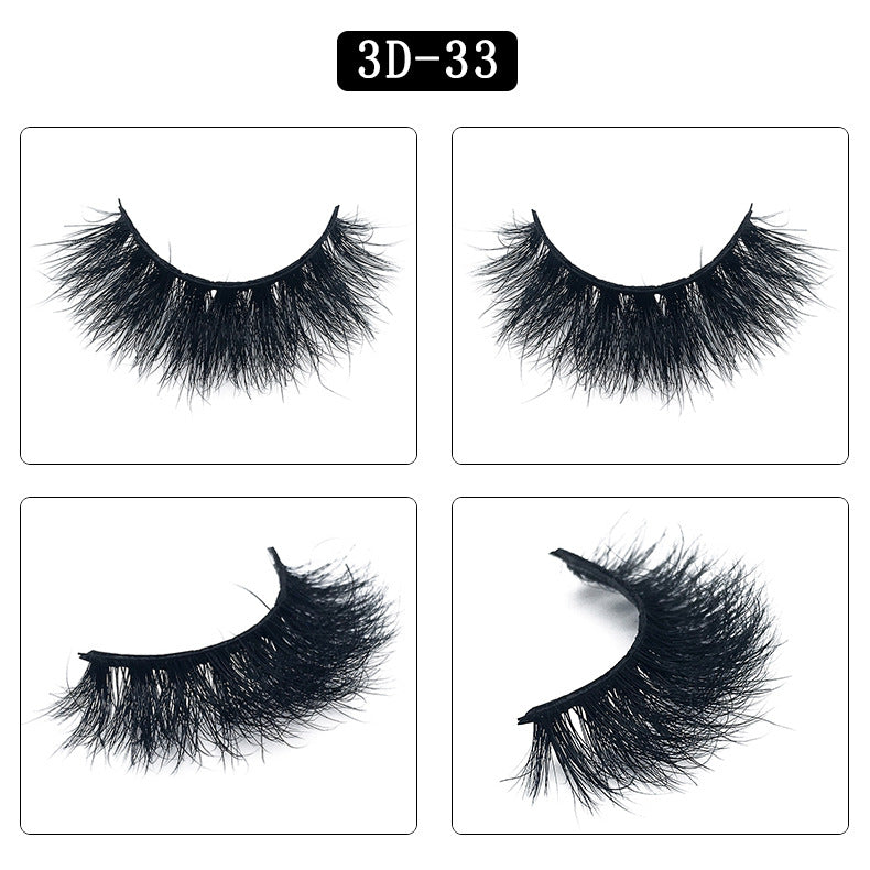 3D MINK HAIR EYELASH 3D33