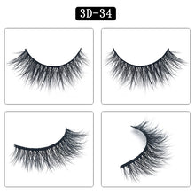 Load image into Gallery viewer, 3D MINK HAIR EYELASH 3D34