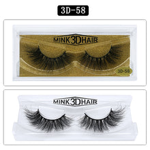 Load image into Gallery viewer, 3D MINK HAIR EYELASH 3D58