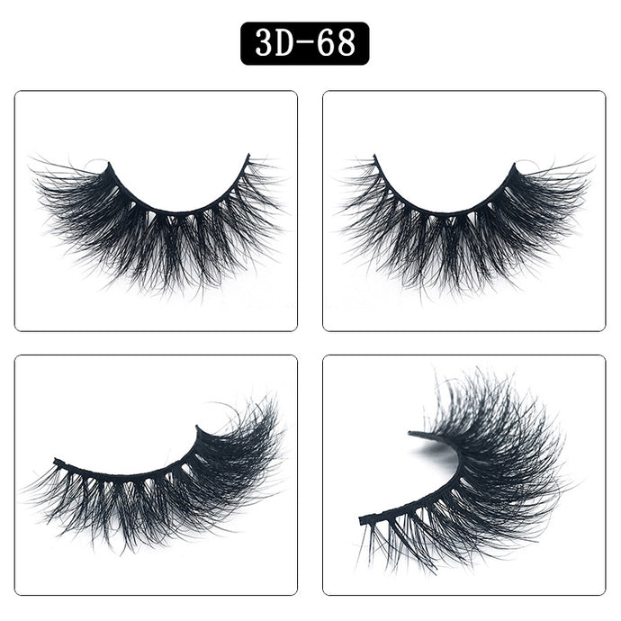 3D MINK HAIR EYELASH 3D68