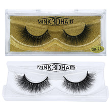 Load image into Gallery viewer, 3D MINK HAIR EYELASH 3D78