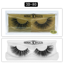 Load image into Gallery viewer, 3D MINK HAIR EYELASH 3D80