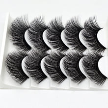 Load image into Gallery viewer, MULTI-PACK 3D MINK EYELASHES 3D46 (5 PAIRS)