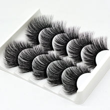 Load image into Gallery viewer, MULTI-PACK 3D MINK EYELASHES 3D46 (5 PAIRS)