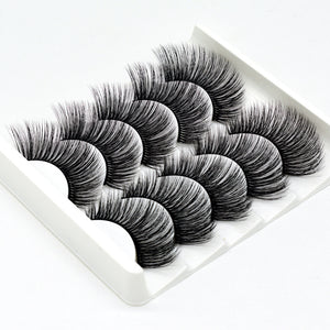 MULTI-PACK 3D MINK EYELASHES 3D46 (5 PAIRS)