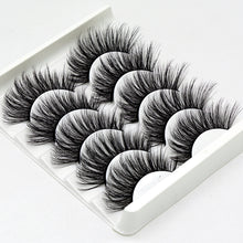 Load image into Gallery viewer, MULTI-PACK 3D MINK EYELASHES 3D48 (5 PAIRS)