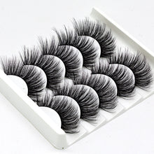 Load image into Gallery viewer, MULTI-PACK 3D MINK EYELASHES 3D48 (5 PAIRS)