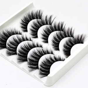 MULTI-PACK 3D MINK EYELASHES 3D52 (5 PAIRS)