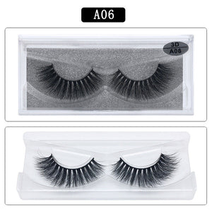 3D MINK HAIR EYELASH A06