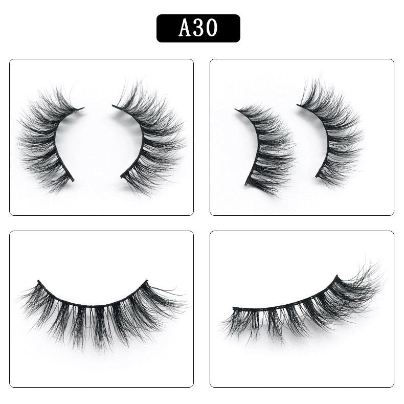 3D MINK HAIR EYELASH A30