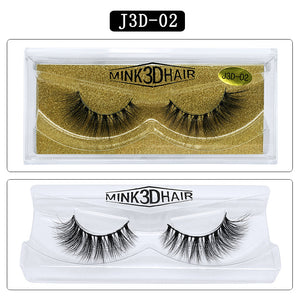 3D MINK HAIR EYELASH J3D-02