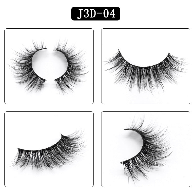 3D MINK HAIR EYELASH J3D-04