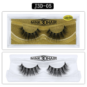 3D MINK HAIR EYELASH J3D-05