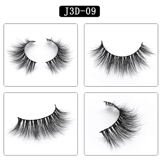 3D MINK HAIR EYELASH J3D-09