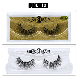 3D MINK HAIR EYELASH J3D-10