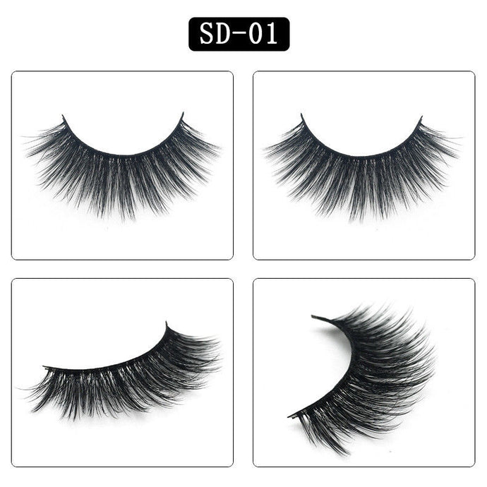 3D MINK HAIR EYELASH 3D SD01