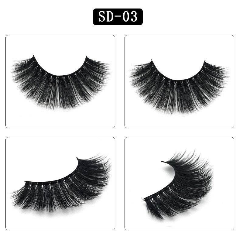 3D MINK HAIR EYELASH 3D SD03