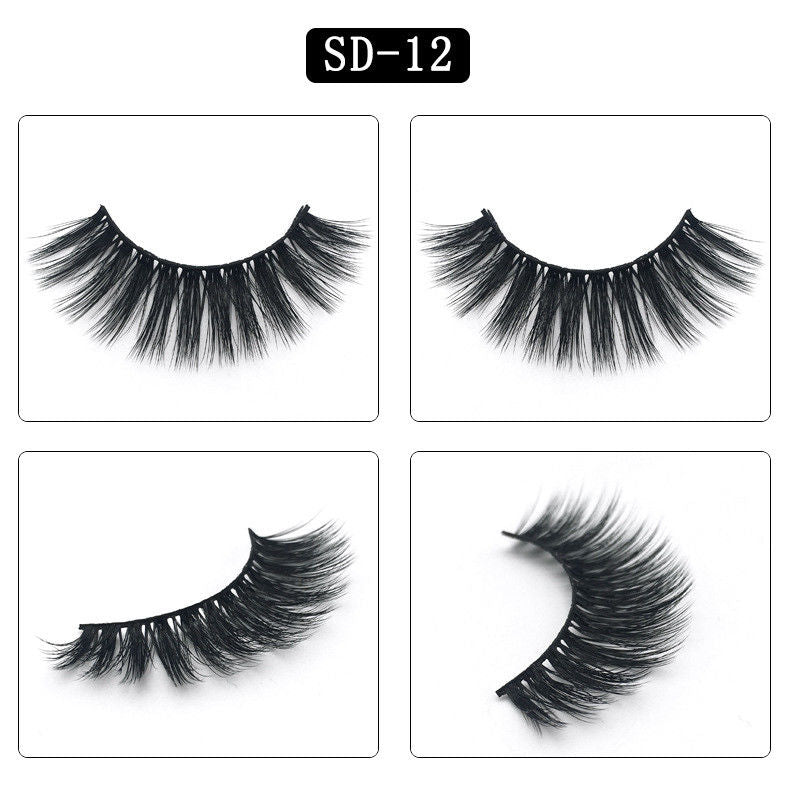 3D MINK HAIR EYELASH 3D SD12