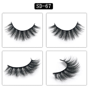 3D MINK HAIR EYELASH 3D SD67