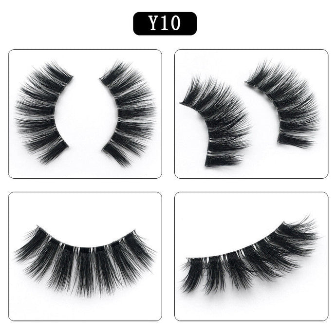 3D MINK HAIR EYELASH 3D Y10