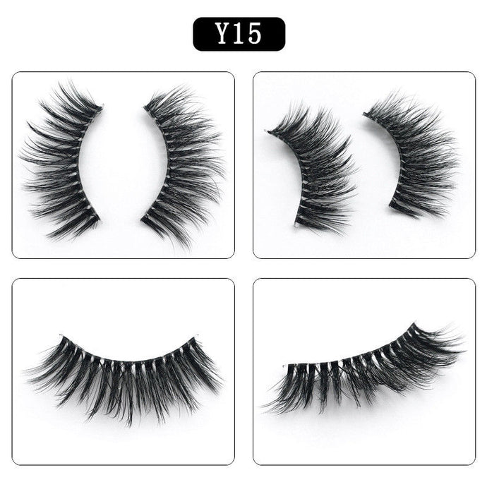 3D MINK HAIR EYELASH 3D Y15