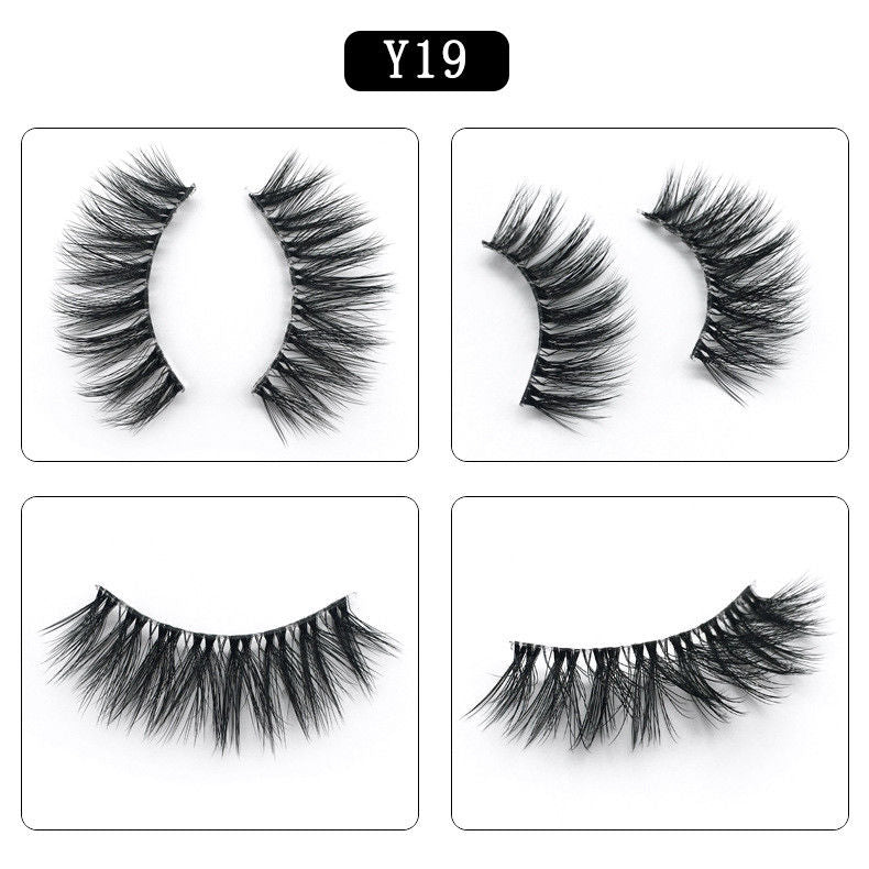 3D MINK HAIR EYELASH 3D Y19